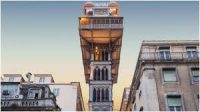 Асансьор Santa Justa в Лисабон, Португалия